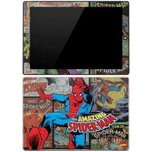 Marvel Classic Comics Amazing Spider-Man Collage Surface Pro 3 Skin